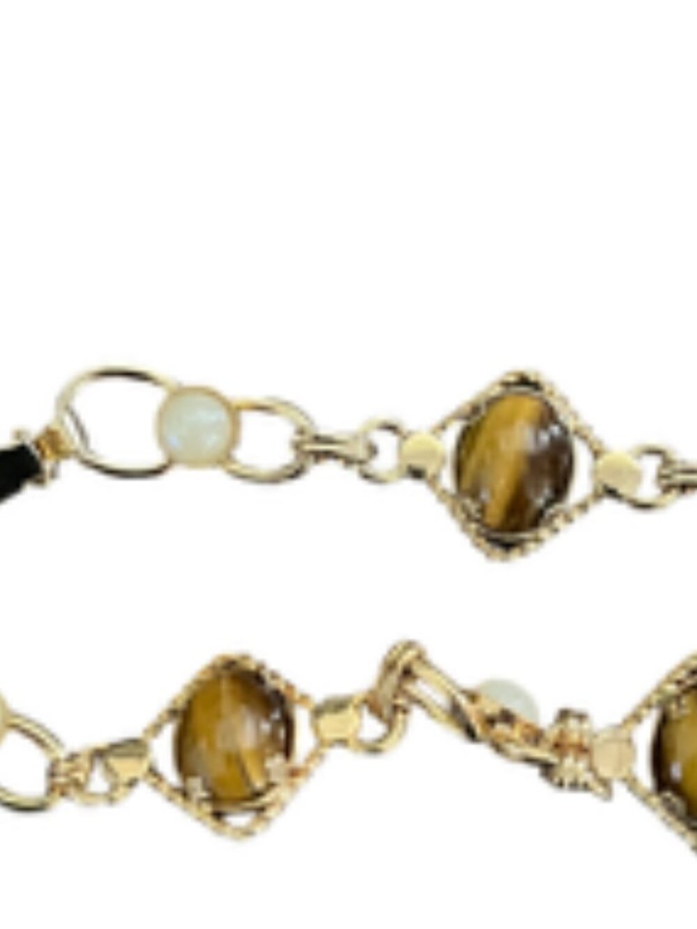 Vintage Dixelle Tiger Eye Bracelet - Picture 5 of 6